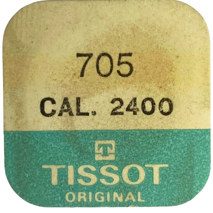 Tissot 2400 - 705 Roue d'ancre pivotée (à l'unité) - Escape wheel and pinion with straight pivots (per unit)