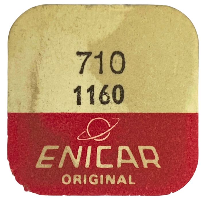 Enicar 1160 - 710 Ancre montée (à l'unité) - Jewelled pallet fork and staff (per unit)