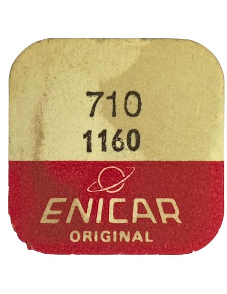 Enicar 1160 - 710 Ancre montée (à l'unité) - Jewelled pallet fork and staff (per unit)