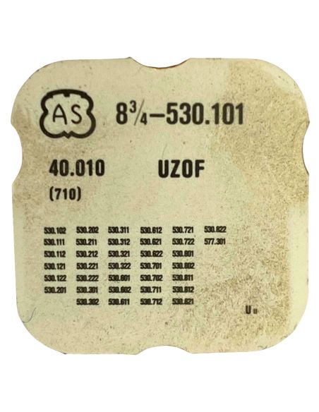 AS 530.101 - 710 Ancre montée (à l'unité) - Jewelled pallet fork and staff (per unit)