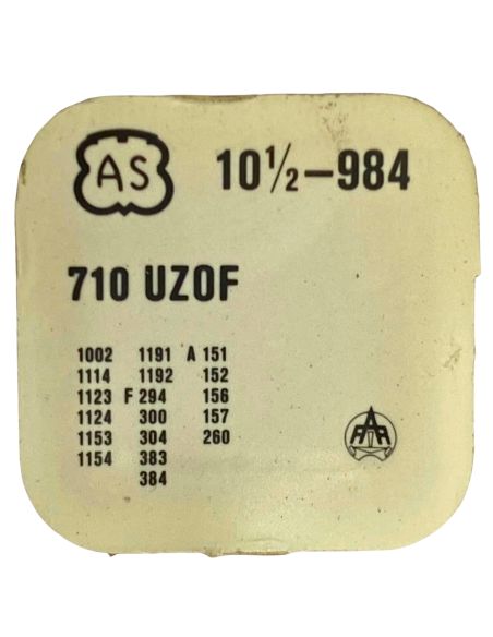 AS 984 - 710 Ancre montée (à l'unité) - Jewelled pallet fork and staff (per unit)