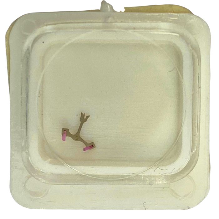 AS 1130 - 710 Ancre montée (à l'unité) - Jewelled pallet fork and staff (per unit)