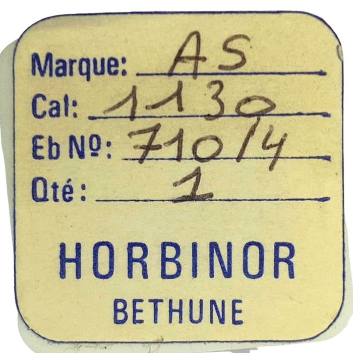 AS 1130 - 710 Ancre montée (à l'unité) - Jewelled pallet fork and staff (per unit)