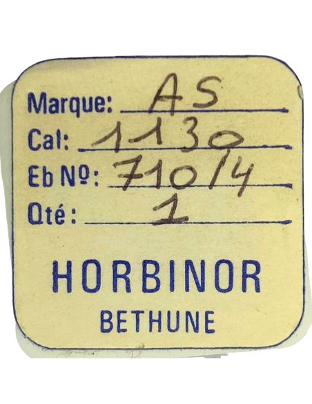 AS 1130 - 710 Ancre montée (à l'unité) - Jewelled pallet fork and staff (per unit)