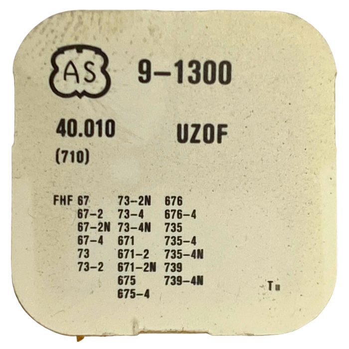 AS 1300 - 710 Ancre montée (à l'unité) - Jewelled pallet fork and staff (per unit)