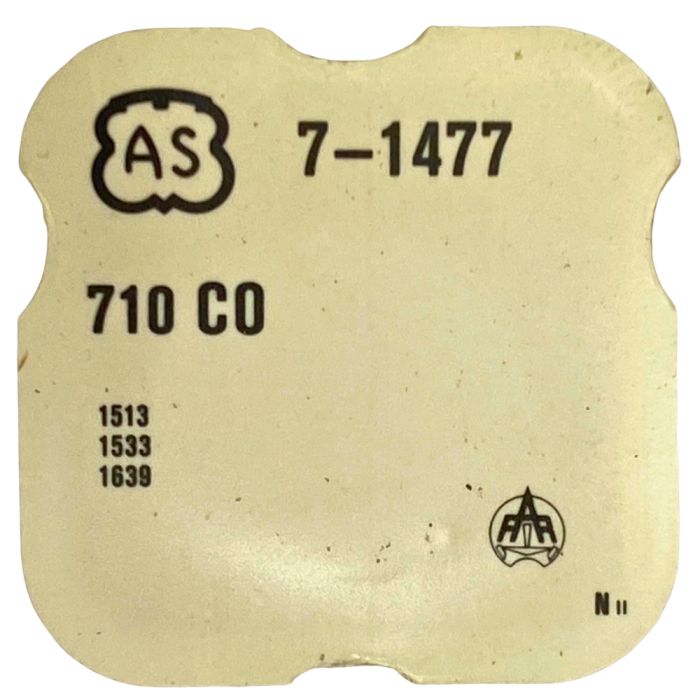 AS 1477 - 710 Ancre montée (à l'unité) - Jewelled pallet fork and staff (per unit)