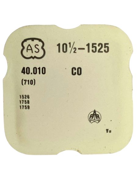 AS 1525 - 710 Ancre montée (à l'unité) - Jewelled pallet fork and staff (per unit)