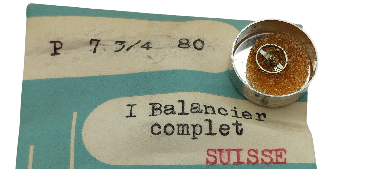 Peseux 7000 Balancier avec spiral plat No 721