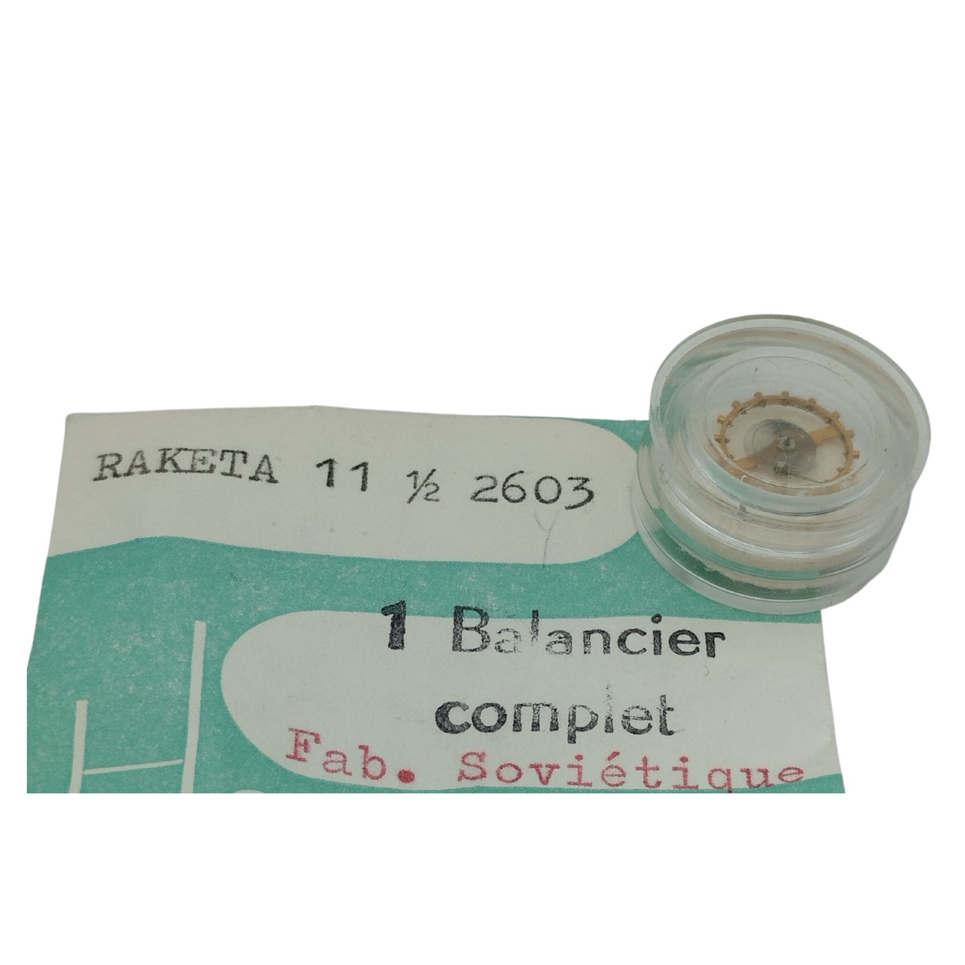 Balancier Complet Pour Montre ETA 2640 - Marque Kd89 - Neuf Avec étiquettes
