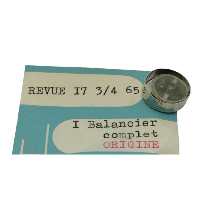 Revue 65 - 721 Balancier - Balance