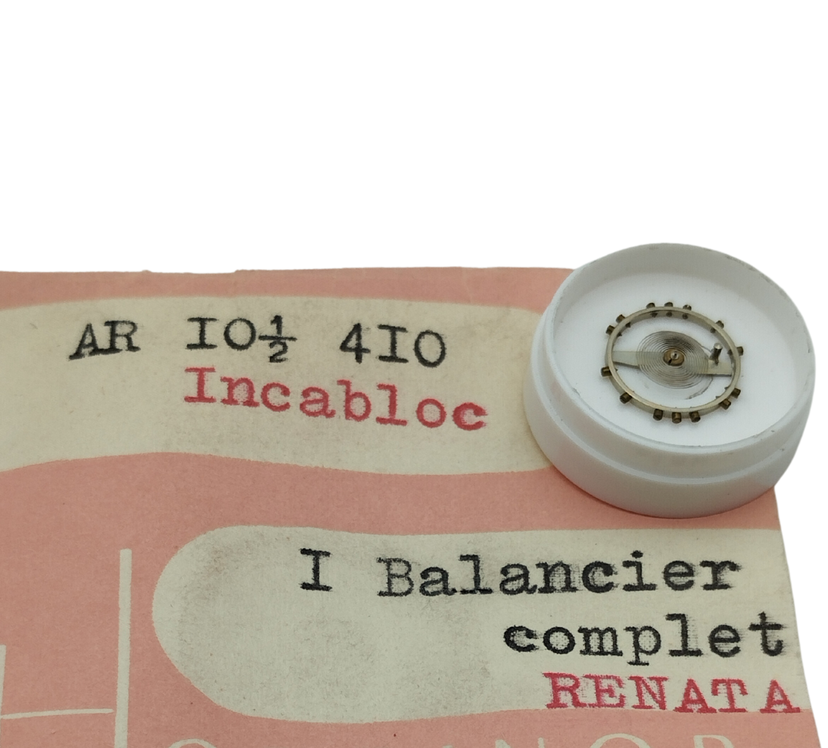 BALANCIER COMPLET FE 3600 1,2,10,11,12 STOCK NEUF,A L UNITE