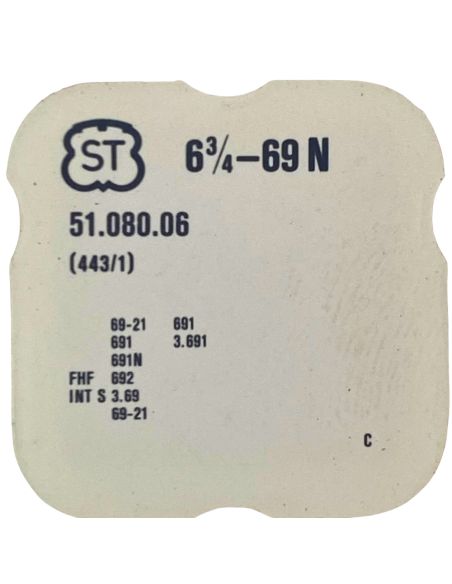 ST 69N - 443 Tirette (à l'unité) - Setting lever (detent) (per unit)