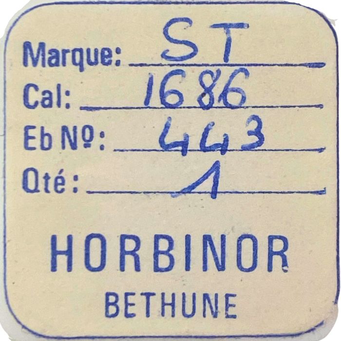 ST 1686 - 443 Tirette (à l'unité) - Setting lever (detent) (per unit)