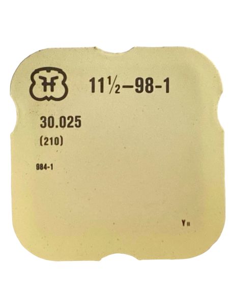 FHF 98.1 - 210 Roue moyenne (à l'unité) - Third wheel and pinion (per unit)