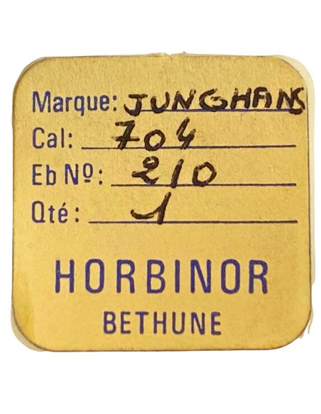 Junghans 704 - 210 Roue moyenne (à l'unité) - Third wheel and pinion (per unit)