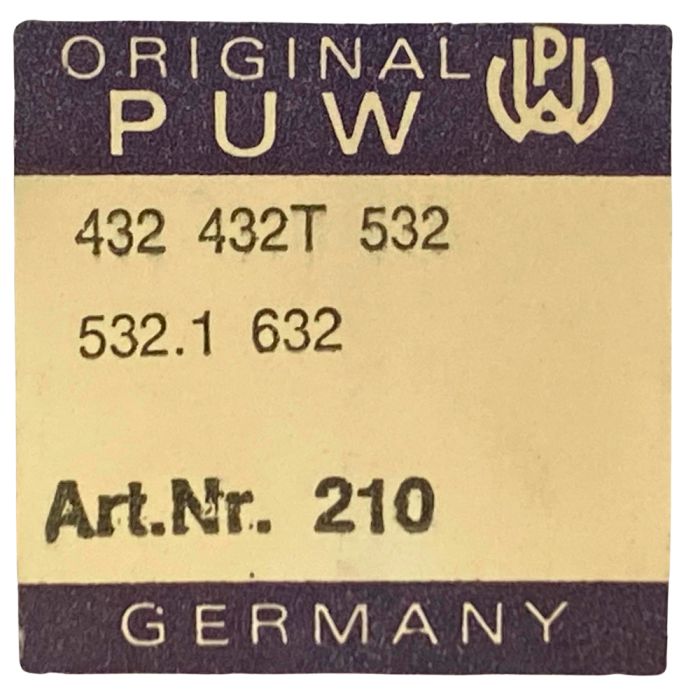 PUW 432 - 210 Roue moyenne (à l'unité) - Third wheel and pinion (per unit)