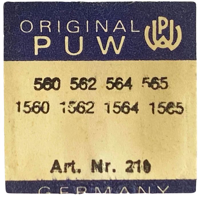 PUW 560 - 210 Roue moyenne (à l'unité) - Third wheel and pinion (per unit)