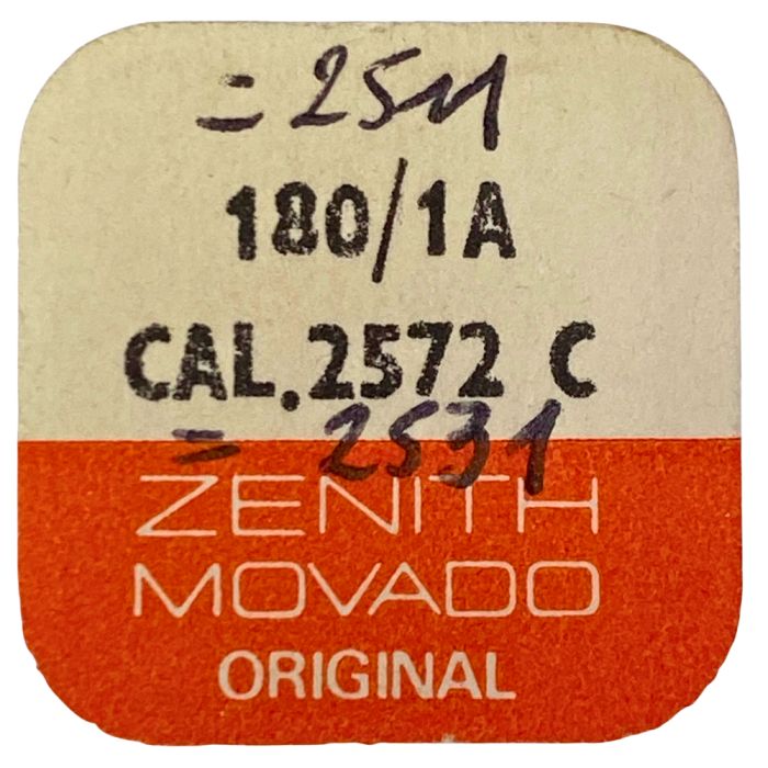 Zenith 2572C - 180/1 barillet complet (avec ressort) (à l'unité) - Barrel complete (with mainspring) (per unit)