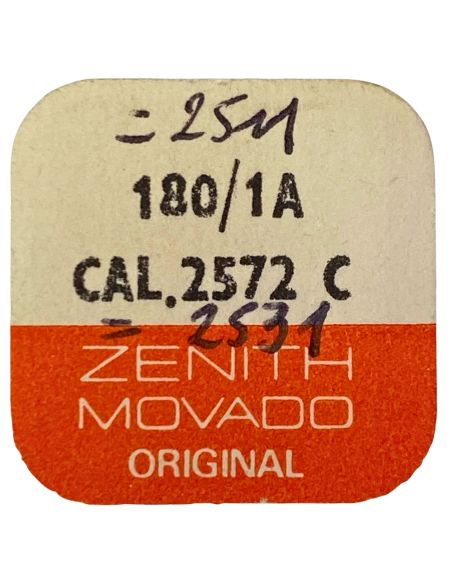 Zenith 2572C - 180/1 barillet complet (avec ressort) (à l'unité) - Barrel complete (with mainspring) (per unit)