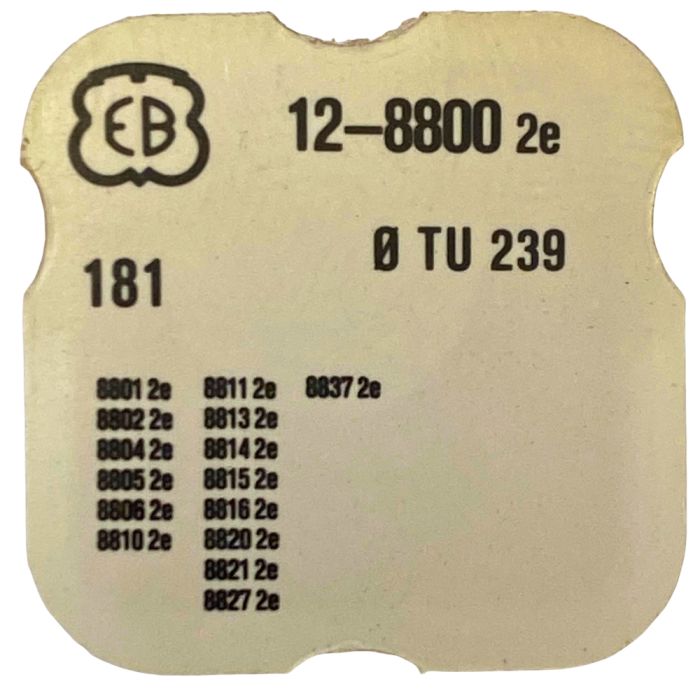 EB 8800 - 181 barillet pour bonde percée (à l'unité) - Barrel for drilled core (per unit)