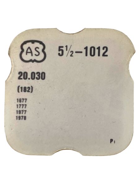 AS 1012 - 182 barillet avec couvercle (sans arbre) (à l'unité) - Barrel and cover (without arbor) (per unit)