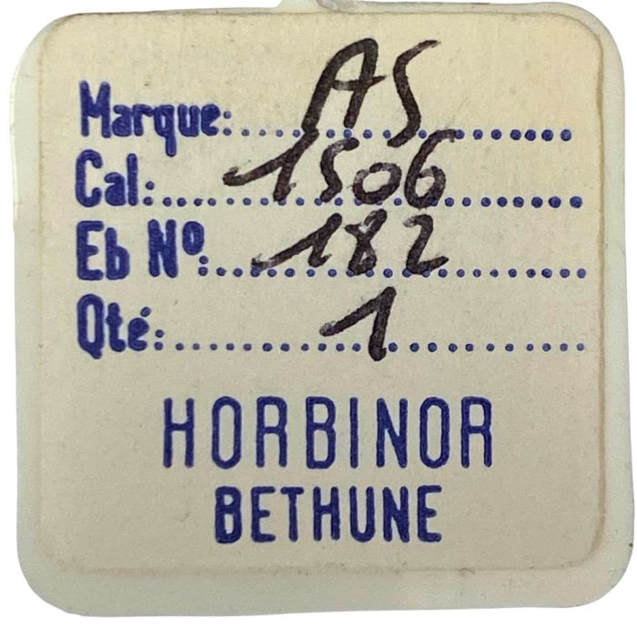 AS 1506 - 182 barillet avec couvercle (sans arbre) (à l'unité) - Barrel and cover (without arbor) (per unit)