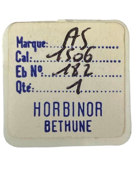 AS 1506 - 182 barillet avec couvercle (sans arbre) (à l'unité) - Barrel and cover (without arbor) (per unit)