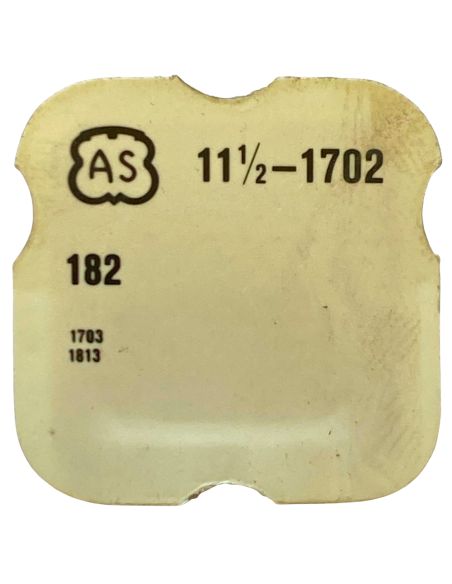 AS 1702 - 182 barillet avec couvercle (sans arbre) (à l'unité) - Barrel and cover (without arbor) (per unit)