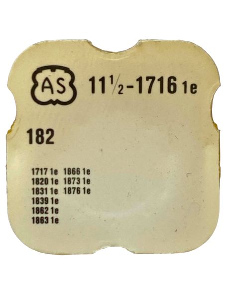 AS 1716 - 182 barillet avec couvercle (sans arbre) (à l'unité) - Barrel and cover (without arbor) (per unit)
