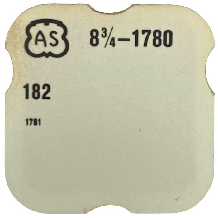 AS 1780 - 182 barillet avec couvercle (sans arbre) (à l'unité) - Barrel and cover (without arbor) (per unit)