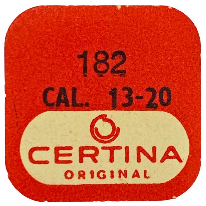 Certina 13.20 - 182 barillet avec couvercle (sans arbre) (à l'unité) - Barrel and cover (without arbor) (per unit)