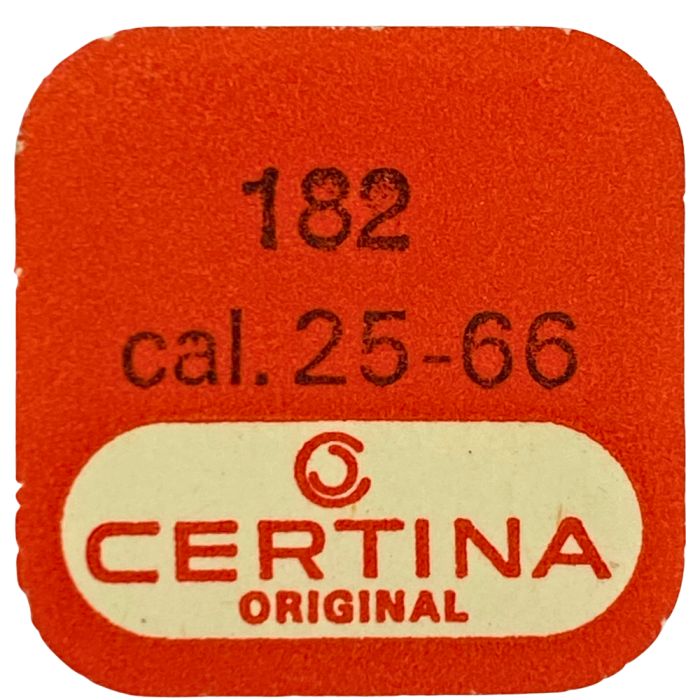 Certina 25.66 - 182 barillet avec couvercle (sans arbre) (à l'unité) - Barrel and cover (without arbor) (per unit)