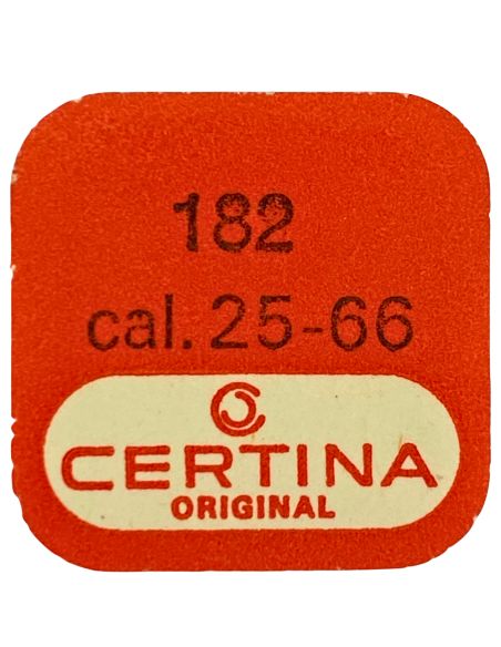 Certina 25.66 - 182 barillet avec couvercle (sans arbre) (à l'unité) - Barrel and cover (without arbor) (per unit)