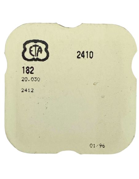 ETA 2410 - 182 barillet avec couvercle (sans arbre) (à l'unité) - Barrel and cover (without arbor) (per unit)