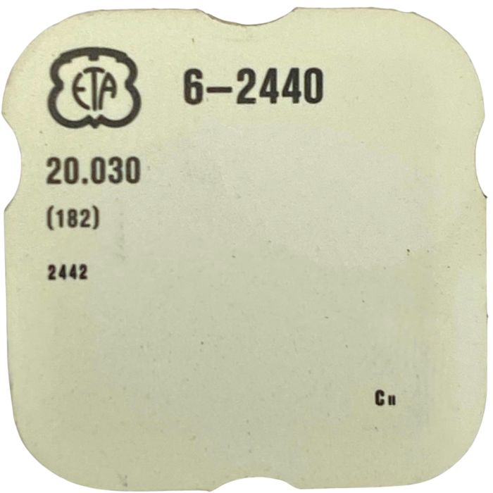 ETA 2440 - 182 barillet avec couvercle (sans arbre) (à l'unité) - Barrel and cover (without arbor) (per unit)