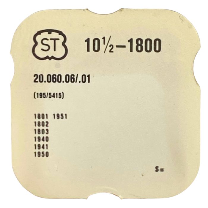 ST 1800 - 195 Arbre de barillet - Barrel arbor