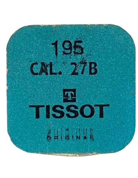 Tissot 27B - 195 Arbre de barillet - Barrel arbor