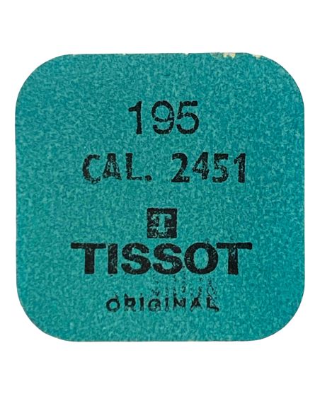Tissot 2451 - 195 Arbre de barillet - Barrel arbor
