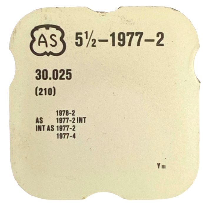 AS 1977.2 - 210 Roue moyenne (à l'unité) - Third wheel and pinion (per unit)