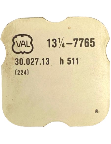 Valjoux 7765 - 224 Roue de seconde long pivot - Fourth wheel and pinion with second hand bit