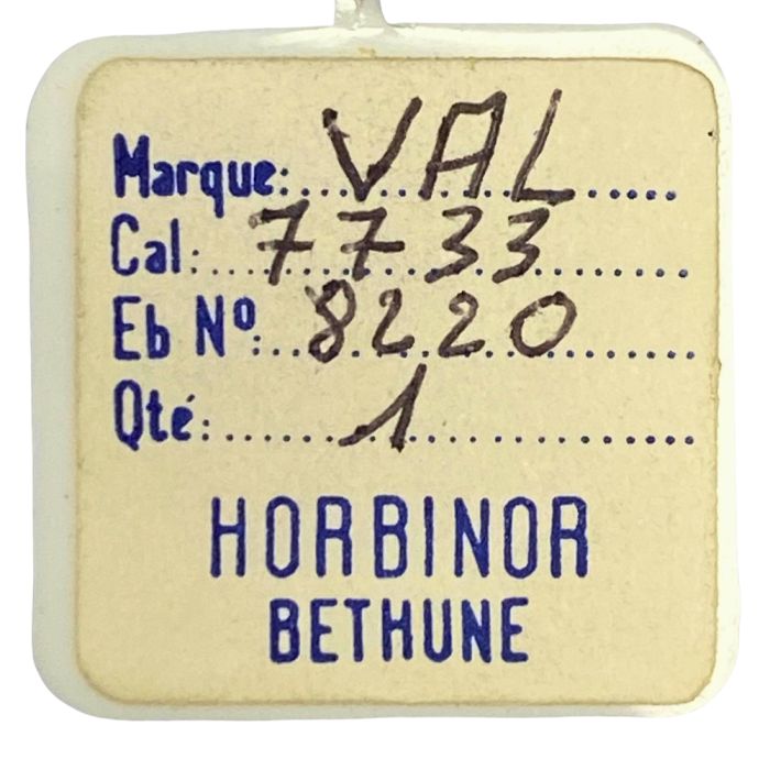 Valjoux 7733 - 8220 Marteau monté 2 fonctions - Hammer mounted 2 functions