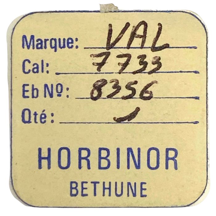 Valjoux 7733 - 8356 Sautoir de came de marteau - Hammer cam jumper