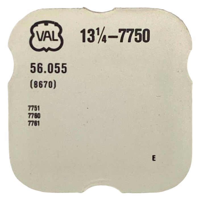 Valjoux 7750 - 8670 Commande du marteau d'heures - Operating lever for hour hammer