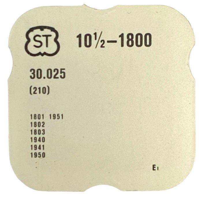 ST 1800 - 210 Roue moyenne (à l'unité) - Third wheel and pinion (per unit)