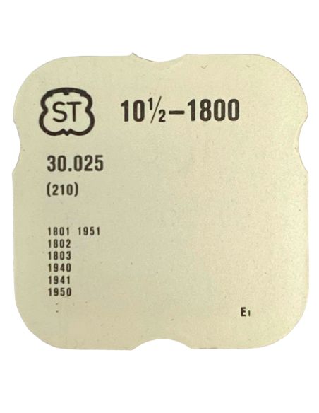 ST 1800 - 210 Roue moyenne (à l'unité) - Third wheel and pinion (per unit)