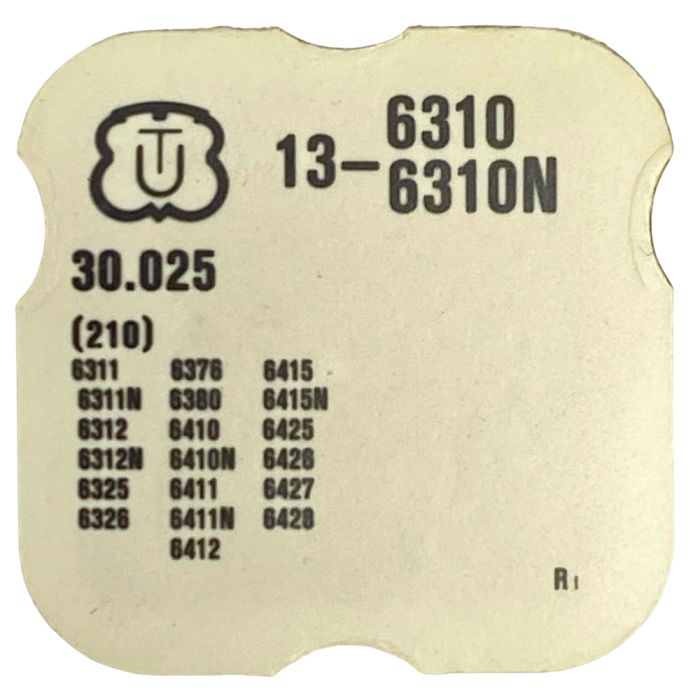 Unitas 6310/6310N - 210 Roue moyenne (à l'unité) - Third wheel and pinion (per unit)