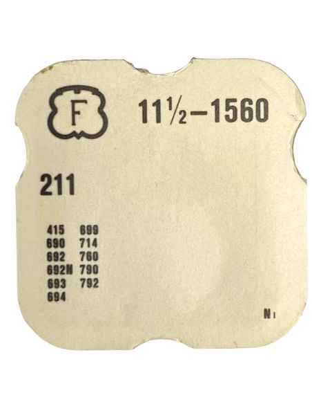 Felsa 1560 - 211 Roue moyenne double (à l'unité) - Double third wheel and pinion (per unit)