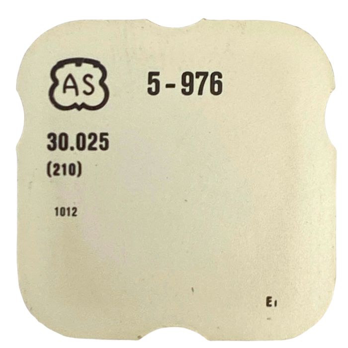 AS 976 - 210 Roue moyenne (à l'unité) - Third wheel and pinion (per unit)