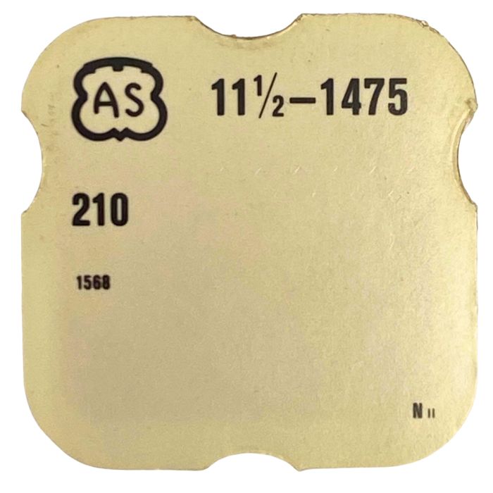 AS 1475 - 210 Roue moyenne (à l'unité) - Third wheel and pinion (per unit)