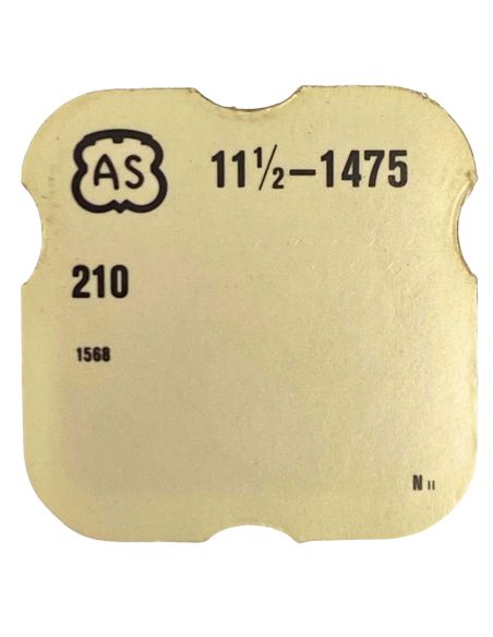 AS 1475 - 210 Roue moyenne (à l'unité) - Third wheel and pinion (per unit)